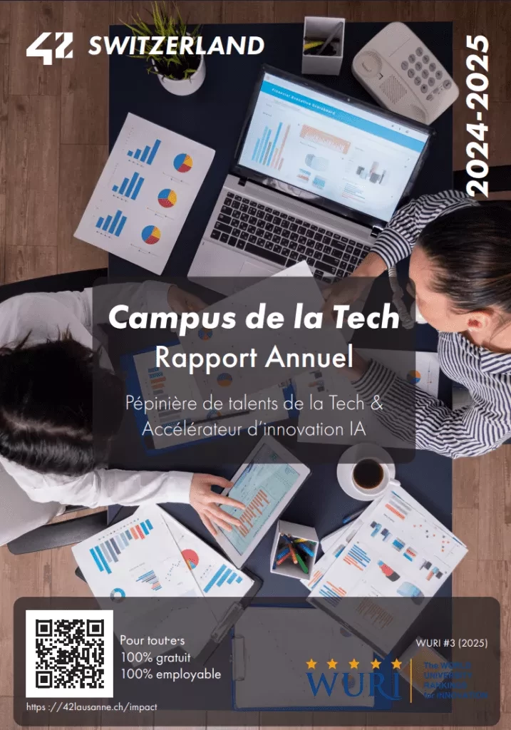 2024–2025 Annual Report: Activities, Challenges and Key Priorities of 42 Lausanne in Training Tomorrow’s Tech Talent